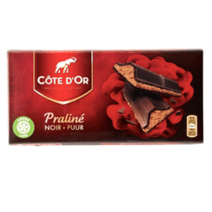 COTE D'OR Choc. Noir praliné 200g