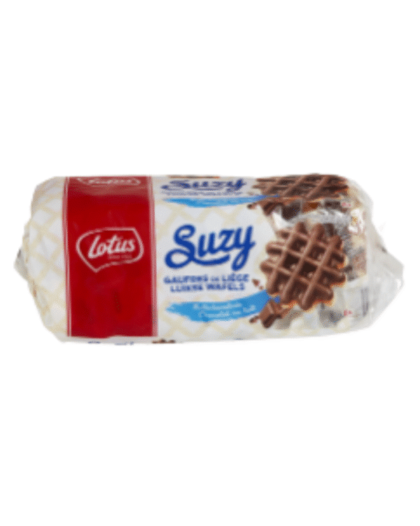 LOTUS Gaufres de liège choc. au lait Suzy 8x57,5g