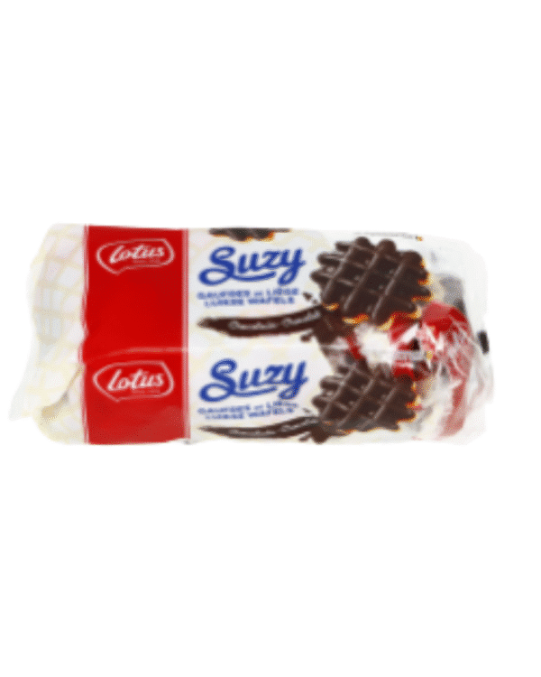 LOTUS Gaufres de Liège chocolat noir Suzy 8x57,5g