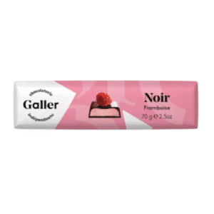 GALLER Bâtons noir framboise 70g