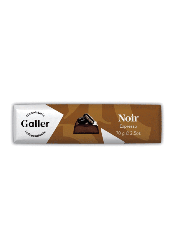 GALLER Bâtons noir Expresso 70g