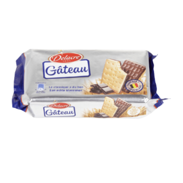 DELACRE Gateau nature choc. belge 200g