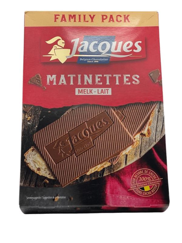 JACQUES matinettes au lait 128g