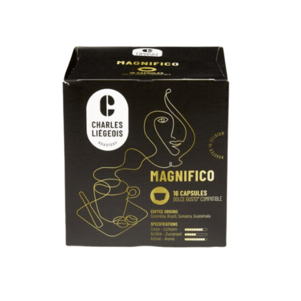 CHARLES LIÉGEOIS Magnifico Capsules 16pc (Dolce Gusto)