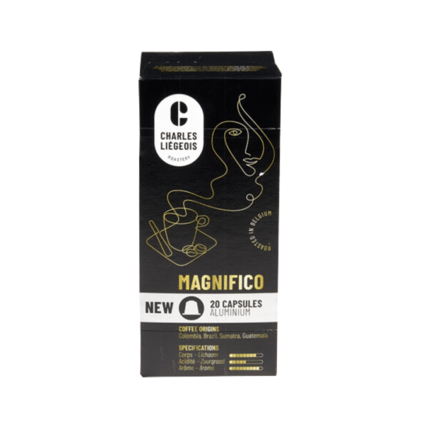CHARLES LIÉGEOIS Magnifico Capsules 20pc (nespresso)