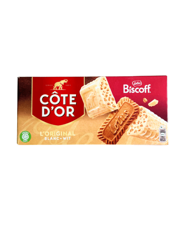 COTE D'OR/LOTUS L'orignal Blanc X Biscoff 380g