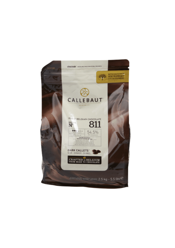CALLEBAUT Callet Noir 54,5% 2,5kg