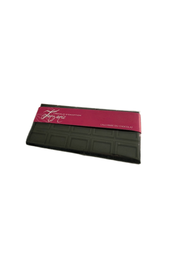 Tablette chocolat noir L’alchimie du chocolat – chocolat belge Tanzanie 75 %