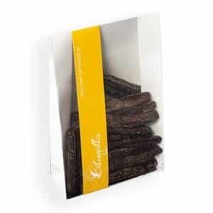 Citronettes chocolat L’alchimie du chocolat – écorces de citron confites enrobées de chocolat noir belge