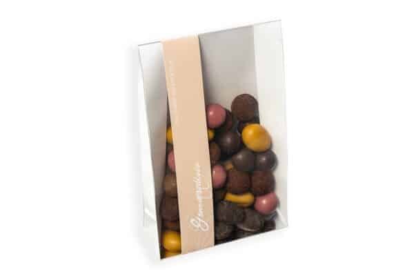 Chocolat L’alchimie du chocolat – fruits secs enrobés artisanal belge