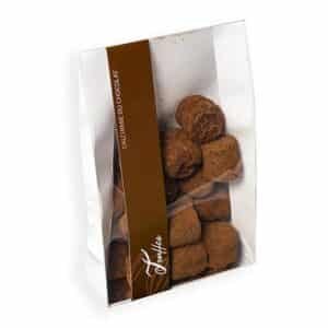 Truffes chocolat L’alchimie du chocolat – truffes belges artisanales fondantes