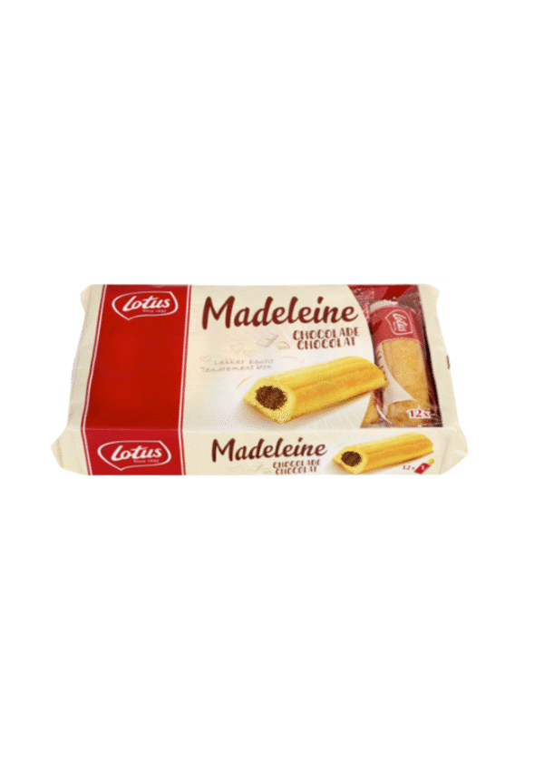 LOTUS Madeleine Coeur choco. 12X25g