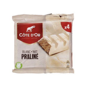 COTE D'OR Blanc Praliné 4X46g