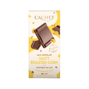 CACHET Maïs grillé & salé Choc. Lait 100g