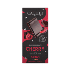 CACHET Cerise Chocolat Noir 100g