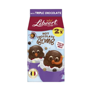 LIBEERT Hot Chocolate Bomb Triples chocolat 2pcs 80g