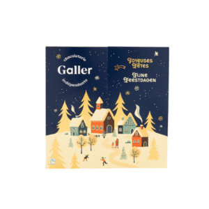 Calendrier de l’Avent Galler 161 g – chocolats Rawetes et Mini Bâtons belges
