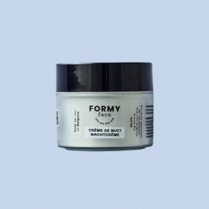 Crème de nuit naturelle Formy – soin visage belge pour une peau réparée et apaisée