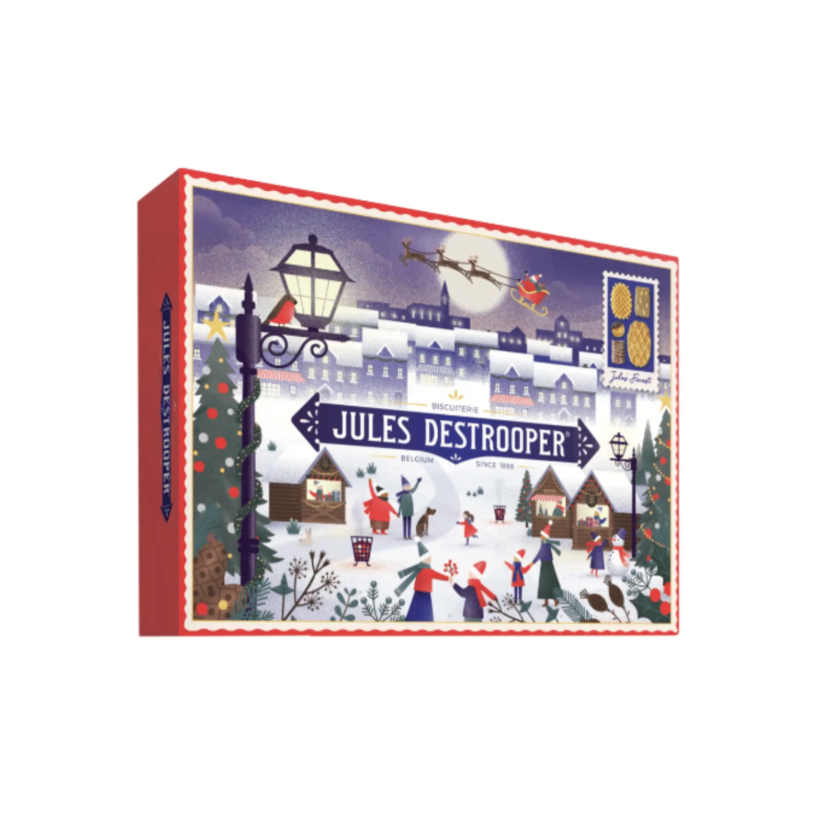 coffret biscuits noël jules destrooper édition 2025