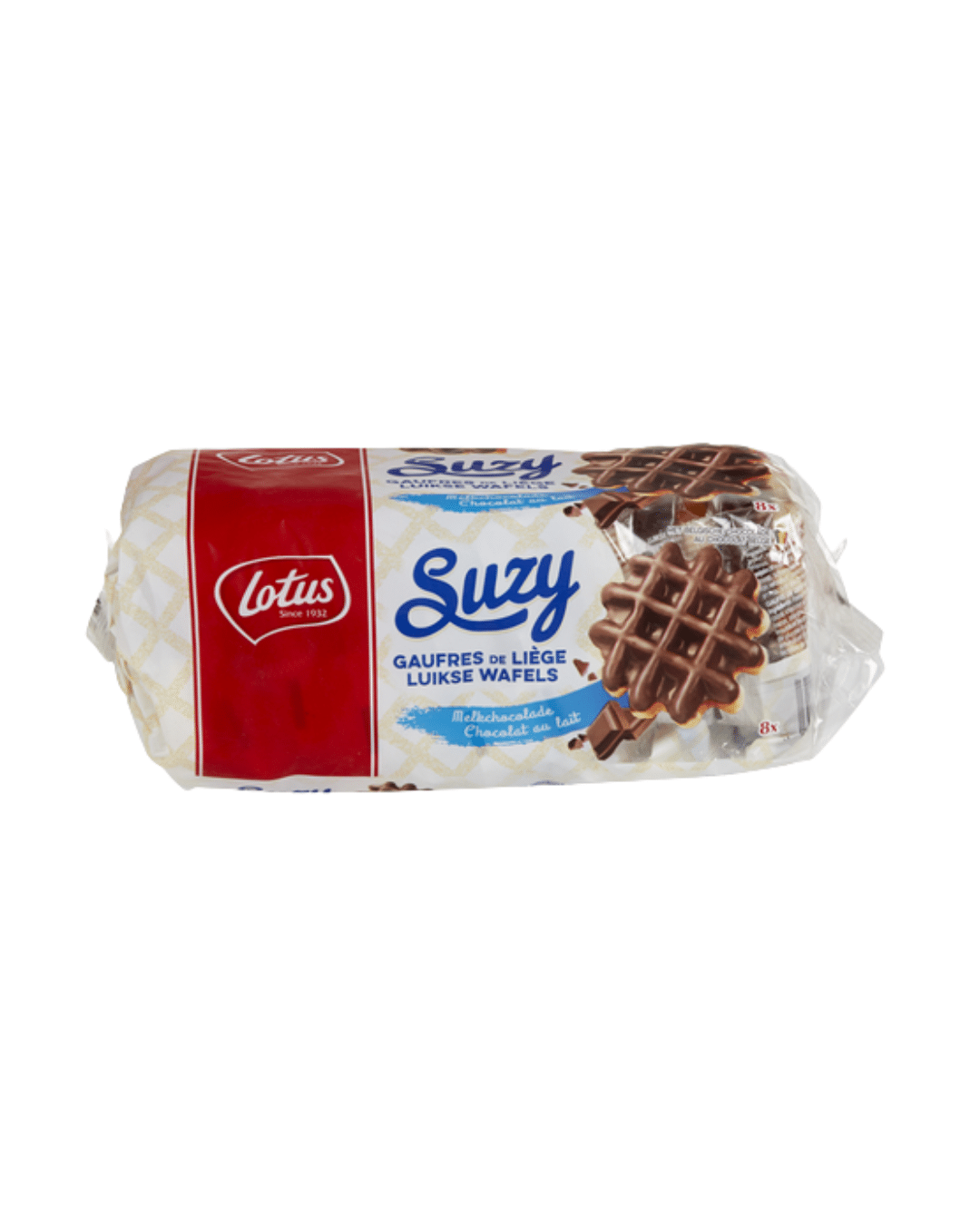 Gaufres de Liège au chocolat au lait - Lotus