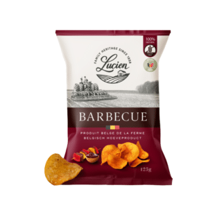 Chips de Lucien BBQ 125 g – chips belges artisanales