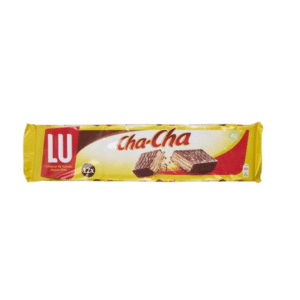 Pack de 12 Cha-Cha chocolat belge 27g avec biscuit, caramel et chocolat au lait