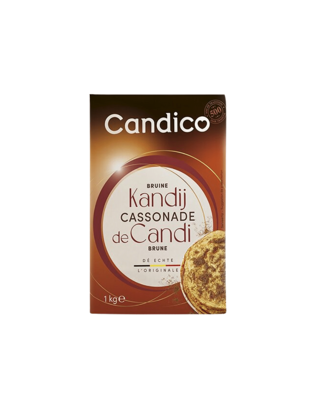 CANDICO Cassonade Candi Brune 1kg cassonade de candi belge