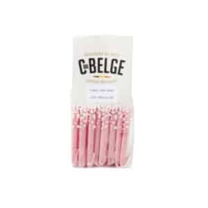 C DU BELGE Plaques Sûres Rouges 120 g