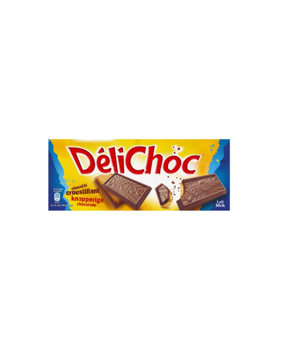 DELACRE Délichoc Lait – Chocolat au Lait 150 g