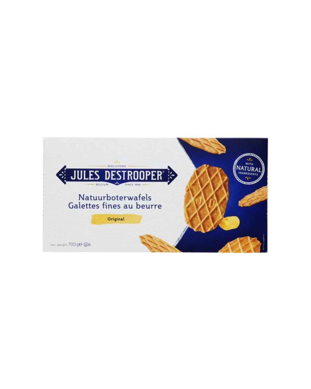 JULES DESTROOPER Galettes au beurre 700 g | Made From Belgium