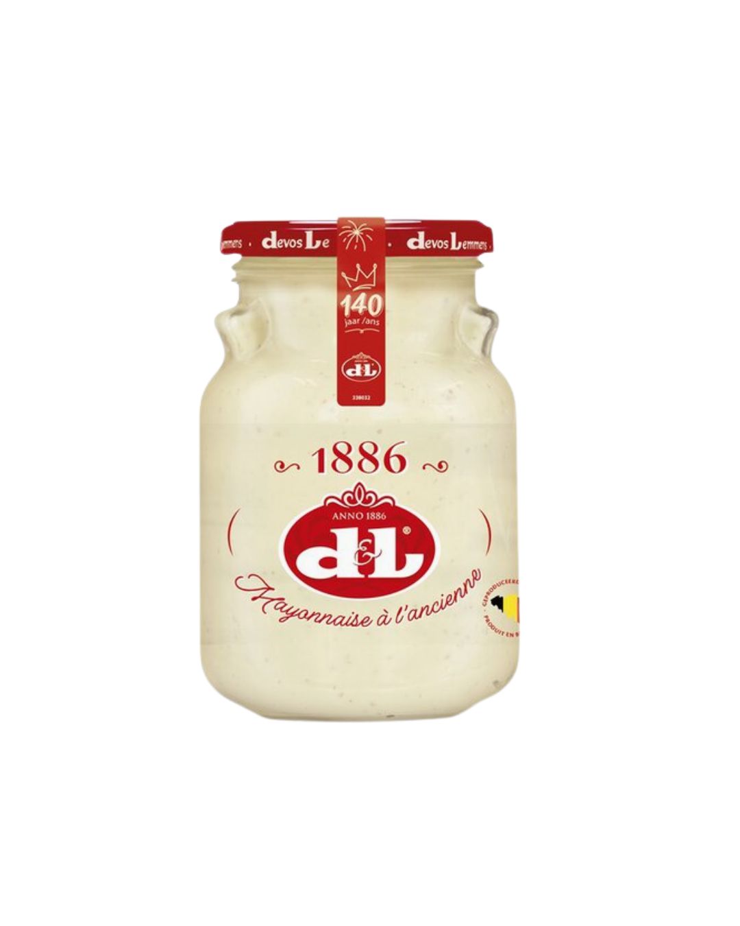 D&L Mayonnaise 1886 à l’Ancienne 350 ml | Made From Belgium