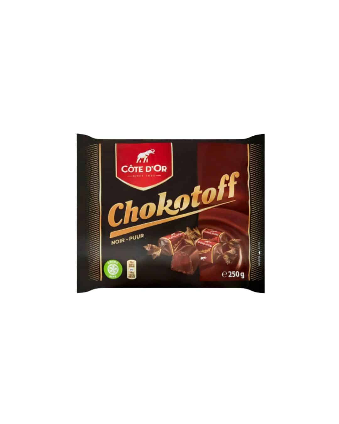 CÔTE D’OR Chokotoff Noir – 250 g