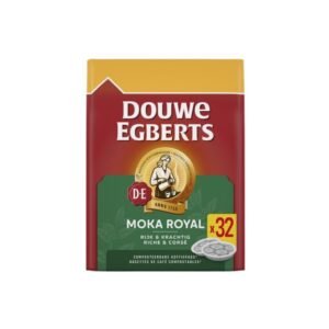 DOUWE EGBERTS Moka Royal – 32 Dosettes de Café