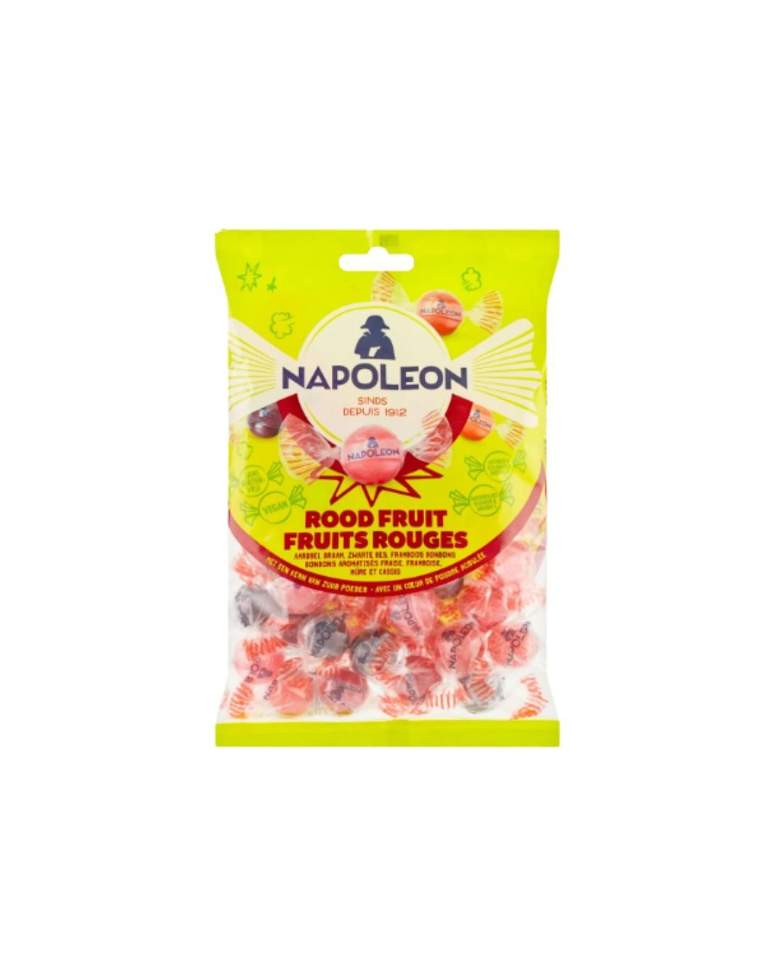 NAPOLÉON Bonbons Fruits Rouges – 250 g