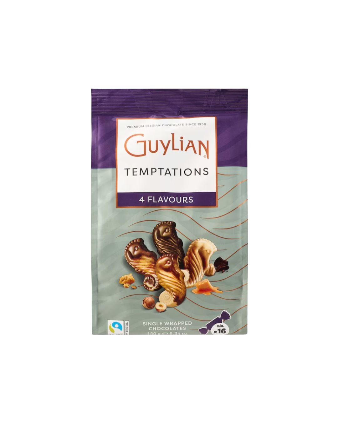 GUYLIAN Temptations Fruits de Mer – 4 Saveurs 180 g
